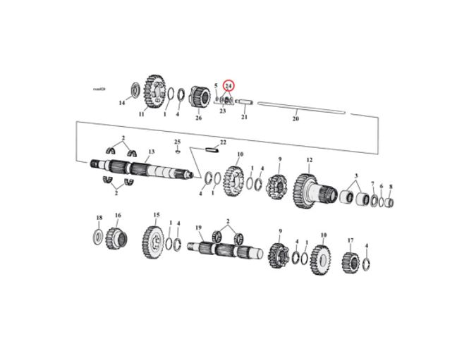 Hovedbilde THRUST WASHER, CLUTCH THROW-OUT BEARING