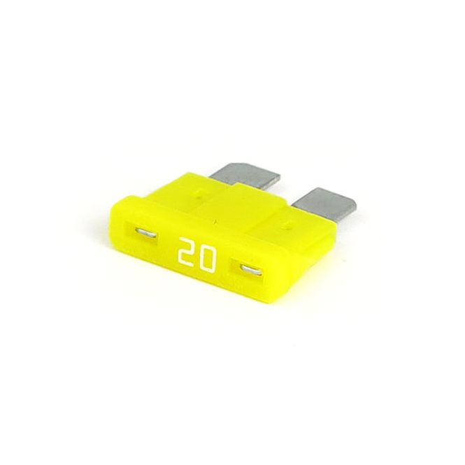 Hovedbilde ATC fuse with LED indicator. Yellow, 20A