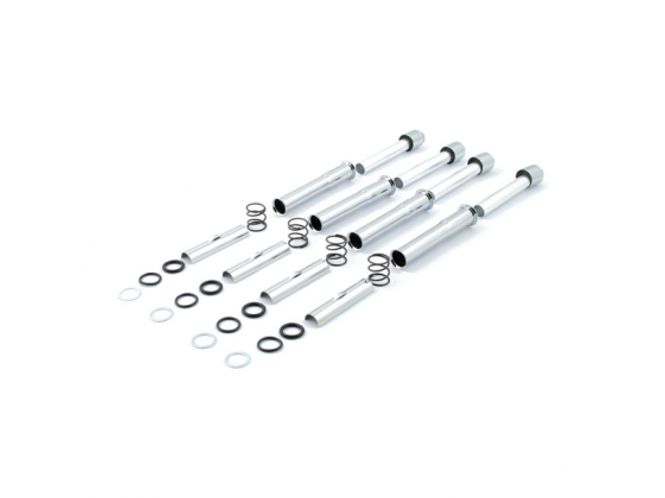 Hovedbilde COMPLETE L79-84 SHOVEL PUSHROD COVER KIT. , cover støtstenger