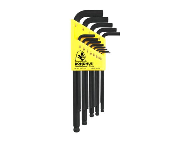 Hovedbilde allen head / ball-end wrench set. US sizes, Verktøy