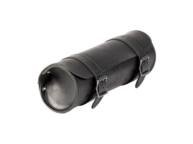 Hovedbilde LEDRIE, LEATHER TOOL ROLL. BLACK WITH CHROME BUCKLES. 1L., Gaffel ...