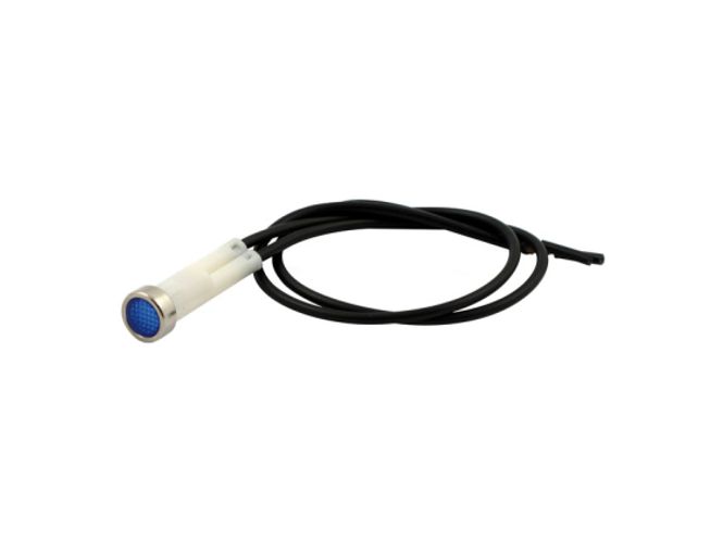 Hovedbilde 3/8 indicator light. Blue, no symbol