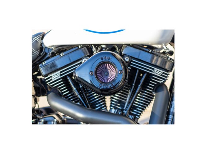 Hovedbilde S&S, 'Air Stinger Stealth' air cleaner kit.