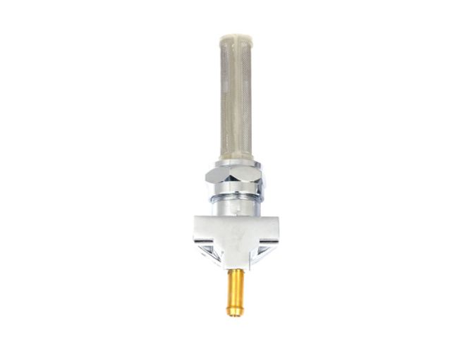Hovedbilde Petcock, late OEM style, down outlet, Bensin kran