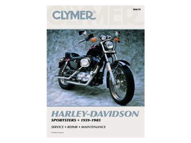 Hovedbilde Clymer service manual 59-85 XL Sportster, SERVICE MANUAL