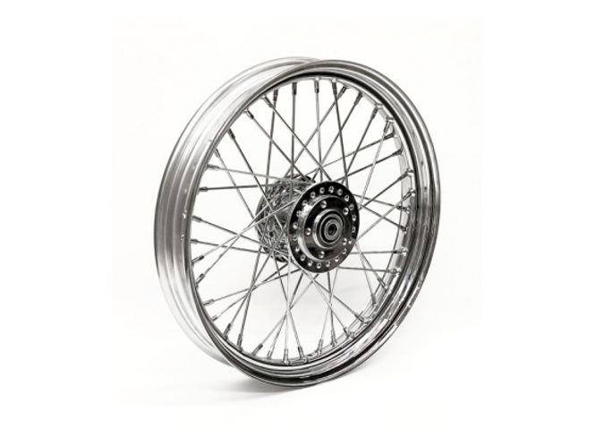 Hovedbilde 2.50 X 19 FRONT WHEEL 40 SPOKES CHROME, Felg