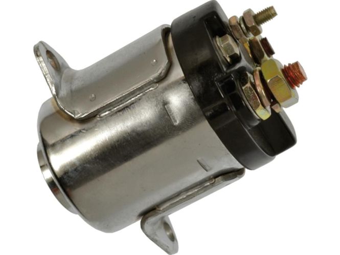 Hovedbilde Chrome Starter Solenoid Dual Bracket, Innslag starter