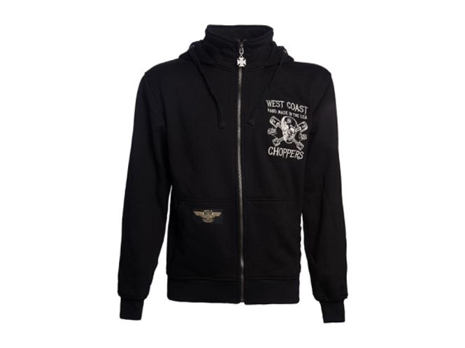 Hovedbilde HIGH SPEED ZIP HOODIE BLACK, Zip hoodie