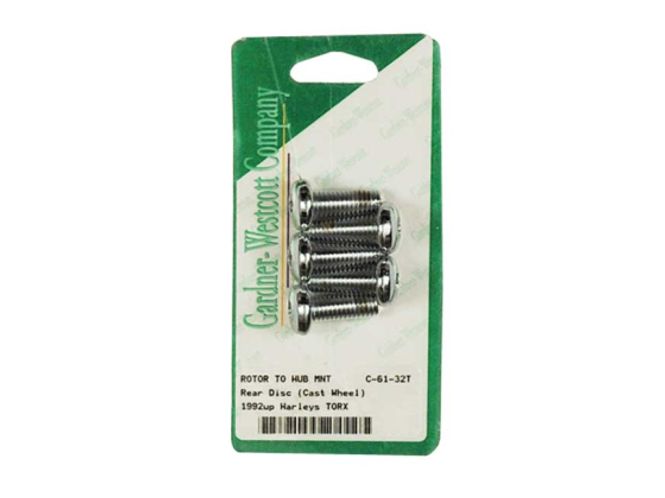 Hovedbilde FRONT/REAR BRAKE ROTOR BOLT KIT. TORX, FRONT/REAR BRAKE ROTOR BOLT ...