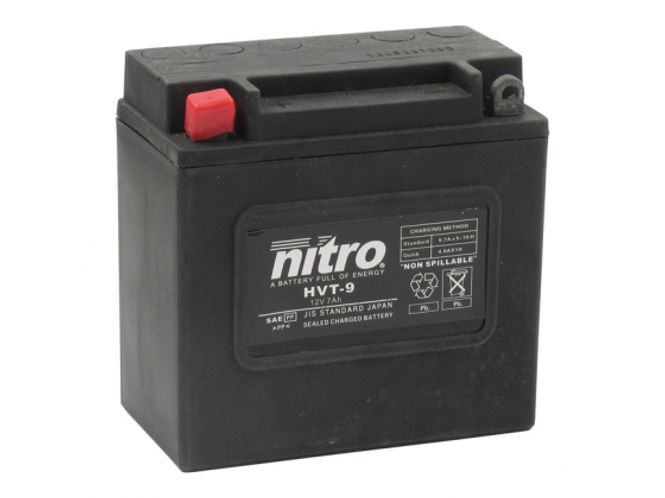 Hovedbilde NITRO AGM HVT 9  BATTERY 70-78 XL; 71-78 FX(NU) (KICKSTART MODELS ...