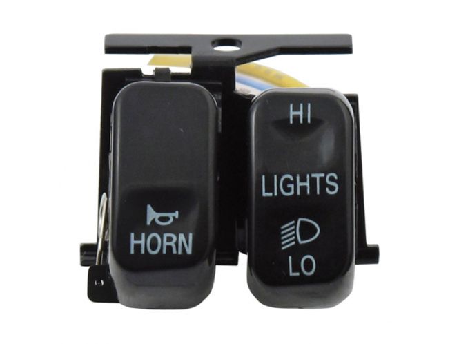 Hovedbilde HI/LOW/HORN, HANDLEBAR SWITCH SET. BLACK, Brytere