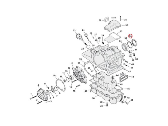 Hovedbilde OIL SEAL, TRANSMISSION MAINSHAFT