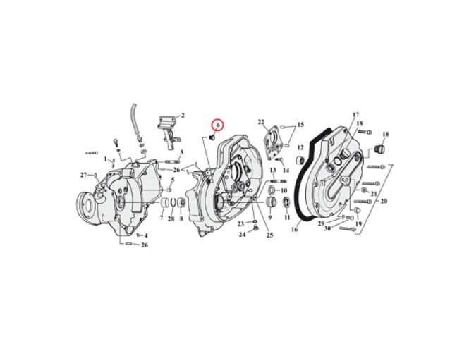 Hovedbilde CLEAR PLASTIC PLUG, SHORT