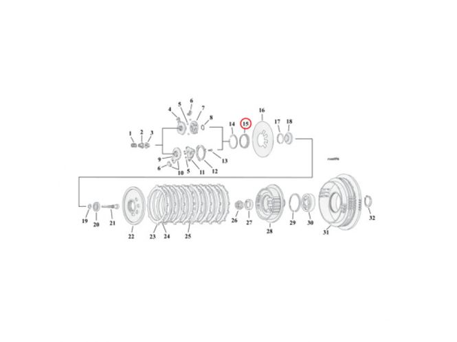 Hovedbilde SEAT, CLUTCH SPRING, SEAT, CLUTCH SPRING