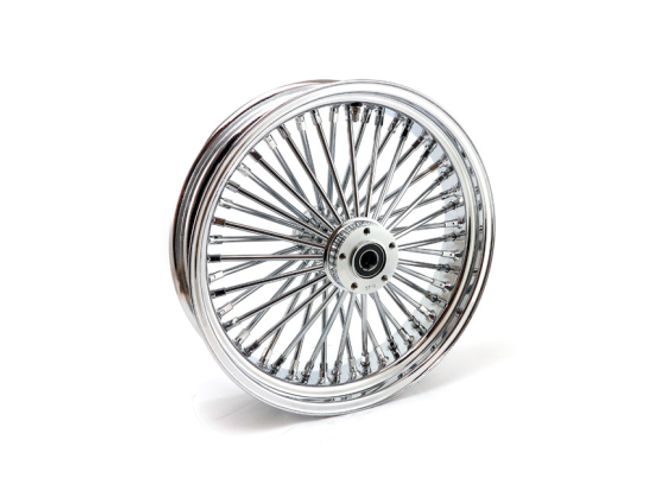Hovedbilde MCS Radial 48 fat spoke rear wheel 4.25 x 18 chrome, Felg