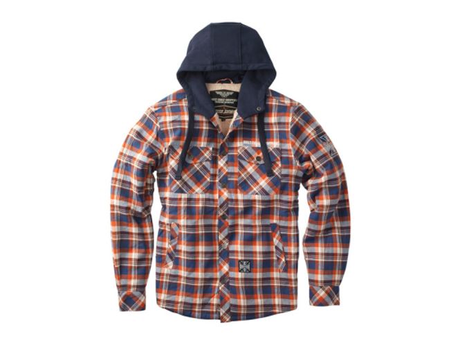 Hovedbilde WCC FLANELL JAKKE BROWN/ORANGE, jakke