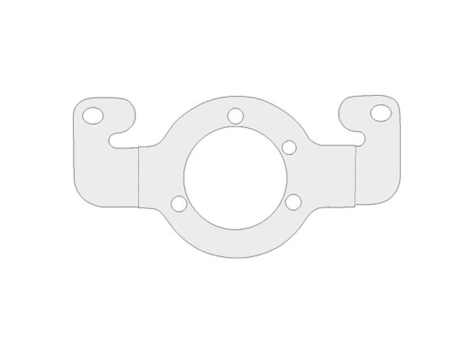 Hovedbilde AIR CLEANER ADAPTER BRACKET  84-89 Evo B.T, Luftfilter brakett