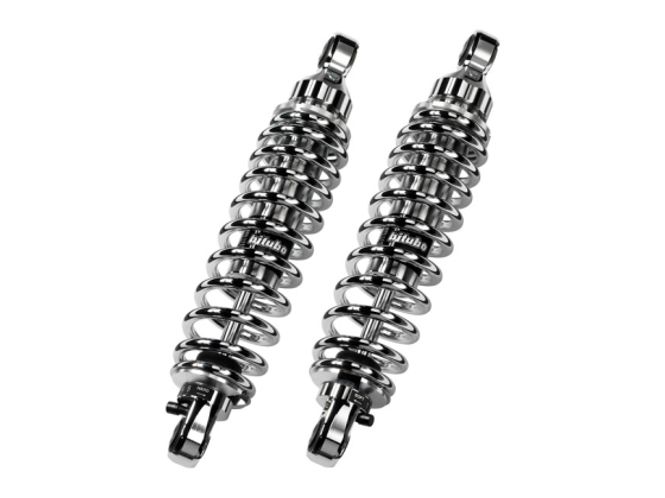 Hovedbilde Bitubo, WME dual shock absorber set. Chrome. 331mm, Støtdempere