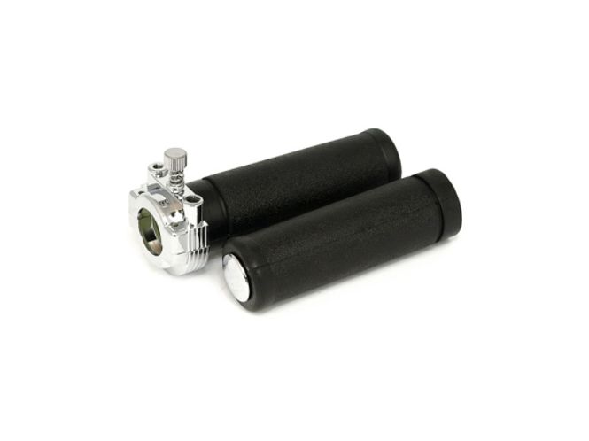 Hovedbilde OEM style throttle assembly with grips, dual cable.